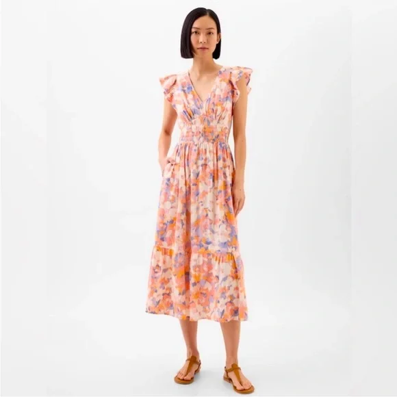 miaou midi dress FLORENCE DRESS - GOLD